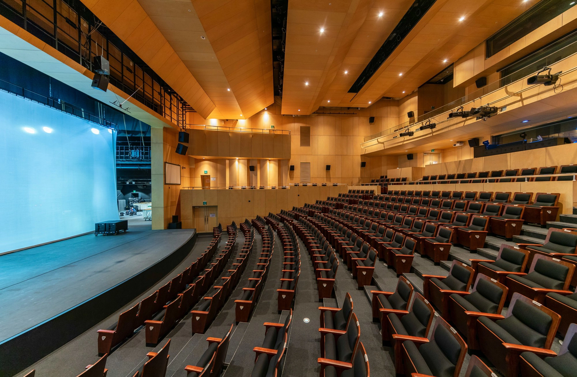 An image of a large hall. An image of a large hall.